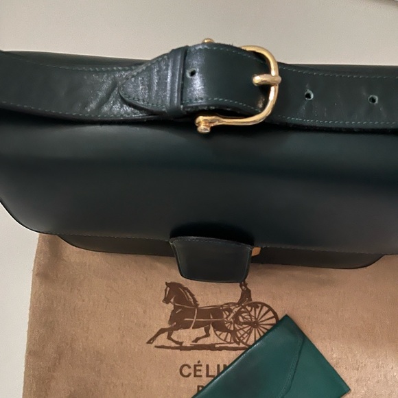 Celine Vintage Horse Carriage Box Bag - Picture 6 of 8